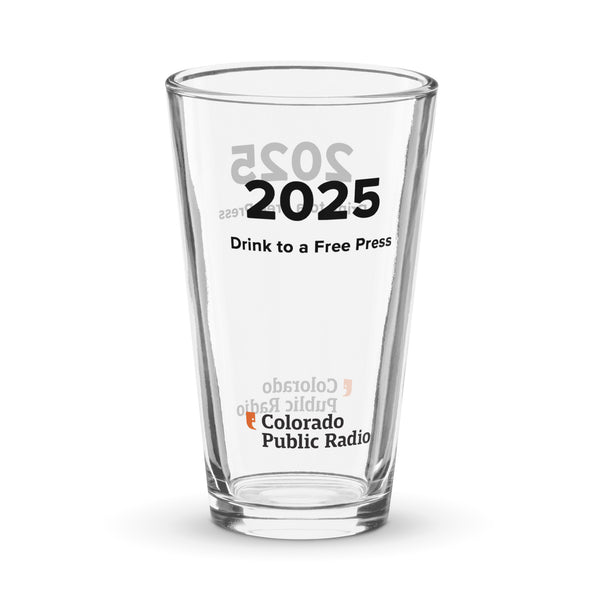 CPR 2025 Free press pint glass