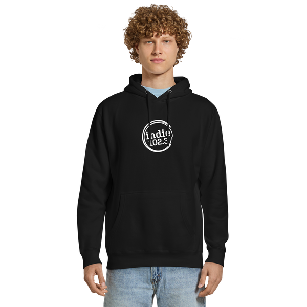 Indie 102.3 pullover hoodie