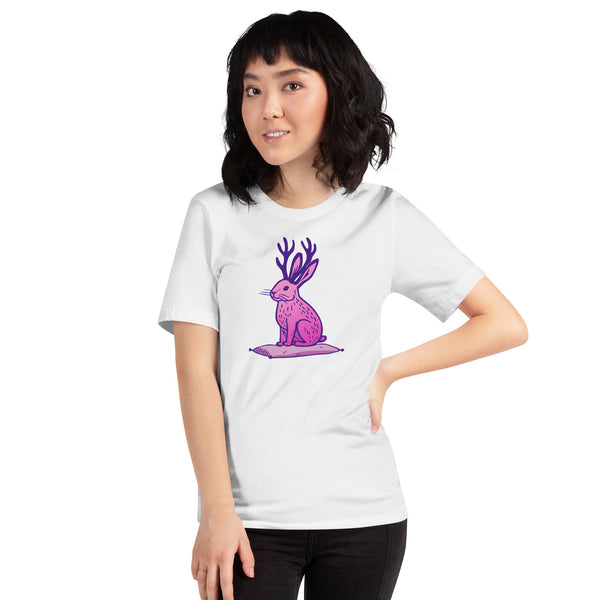 Limited Edition 2025 Indieverse jackalope t-shirt - white