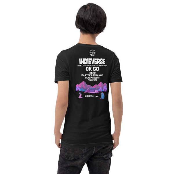 Limited Edition 2025 Indieverse bear t-shirt - black