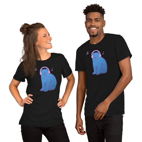 Limited Edition 2025 Indieverse bear t-shirt - black