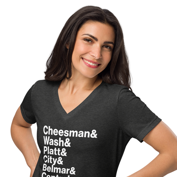 Denver Parks Women’s relaxed v-neck t-shirt